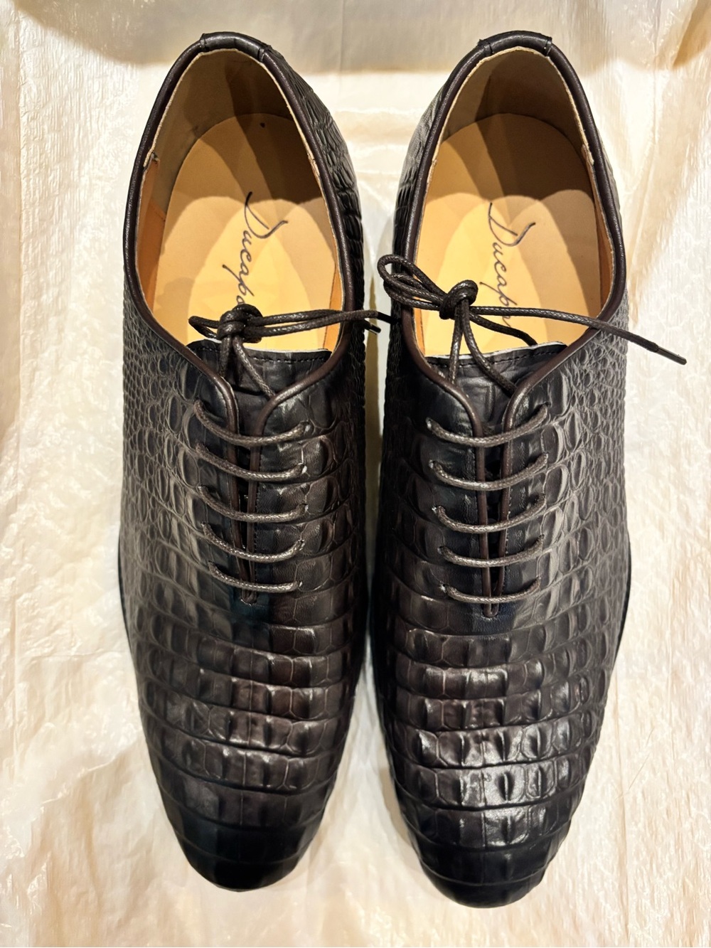 Dress Lace-Up Leather Shoes in Black